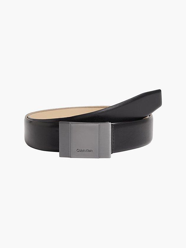 Calvin Klein USA Leather Mens Belt Black 3401789-SY